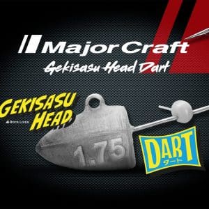 Major Craft Têtes Plombées Gekisasu Head Dart