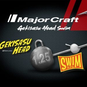 Têtes Plombées Major Craft Gekisasu Head Swim