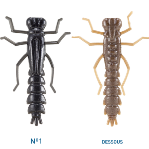 Le Gobeleur Larve de Libellule 4CM (Anisoptère)